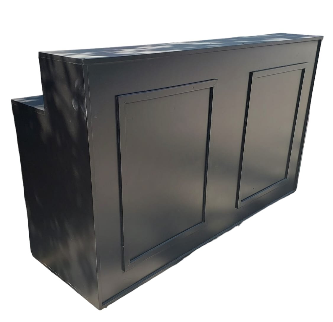 DÜZ BAR SİYAH 175cm X 115cm X 60cm