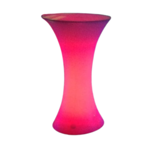 Yuvarlak Ledli Bistro 60cm çap 115cmy