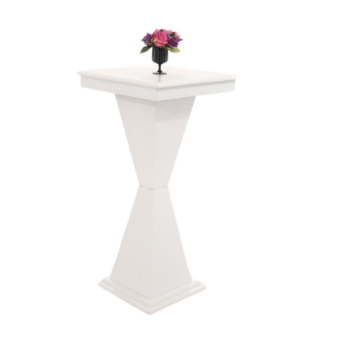 Kum Saati Bistro Beyaz 55cm*55cm 110cmy