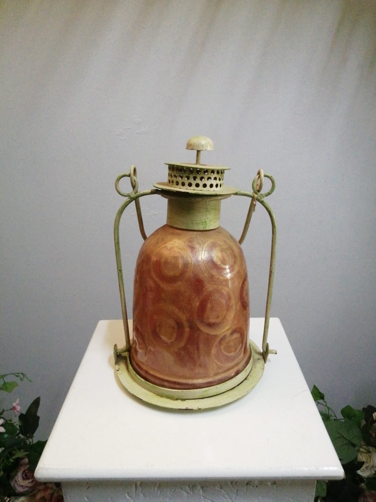 Yeşil Simli Fener 30cm*20cm