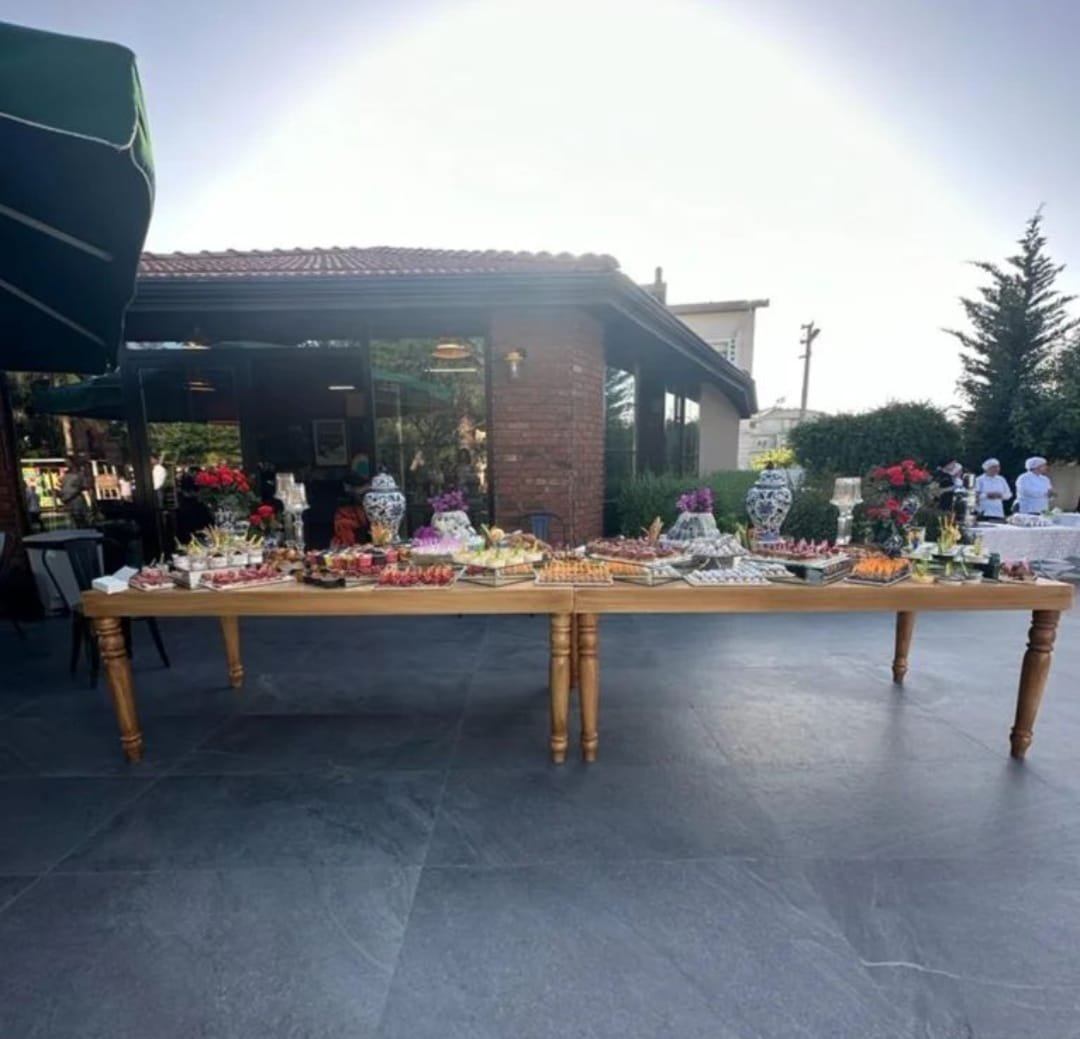 Eskitme Sarı Ahşap 200cmX100cm