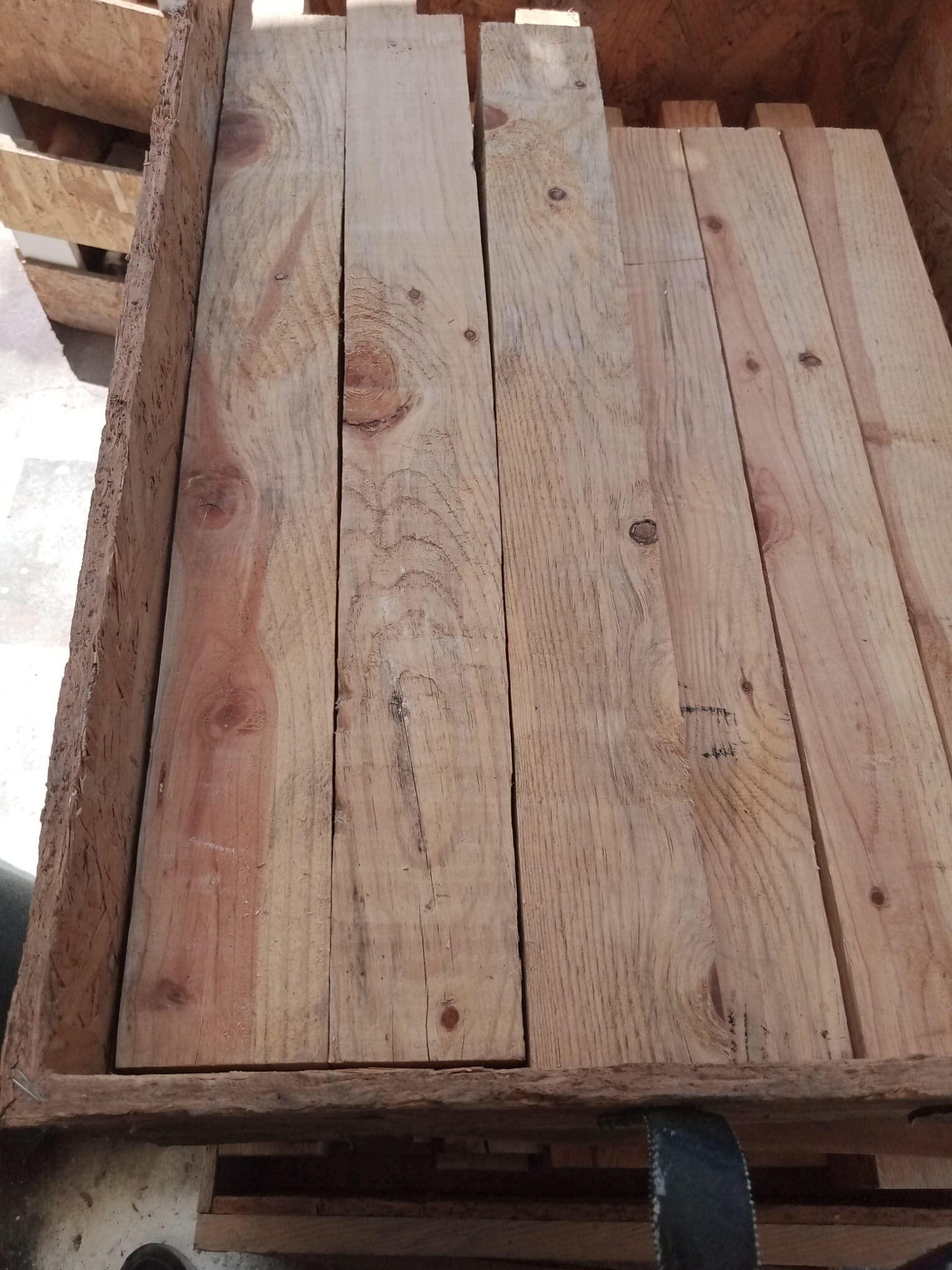 Ahşap Masa Ayak Açık Renk 75cm