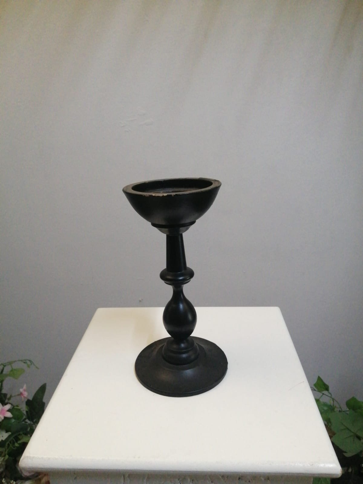Tealight Siyah Mumluk