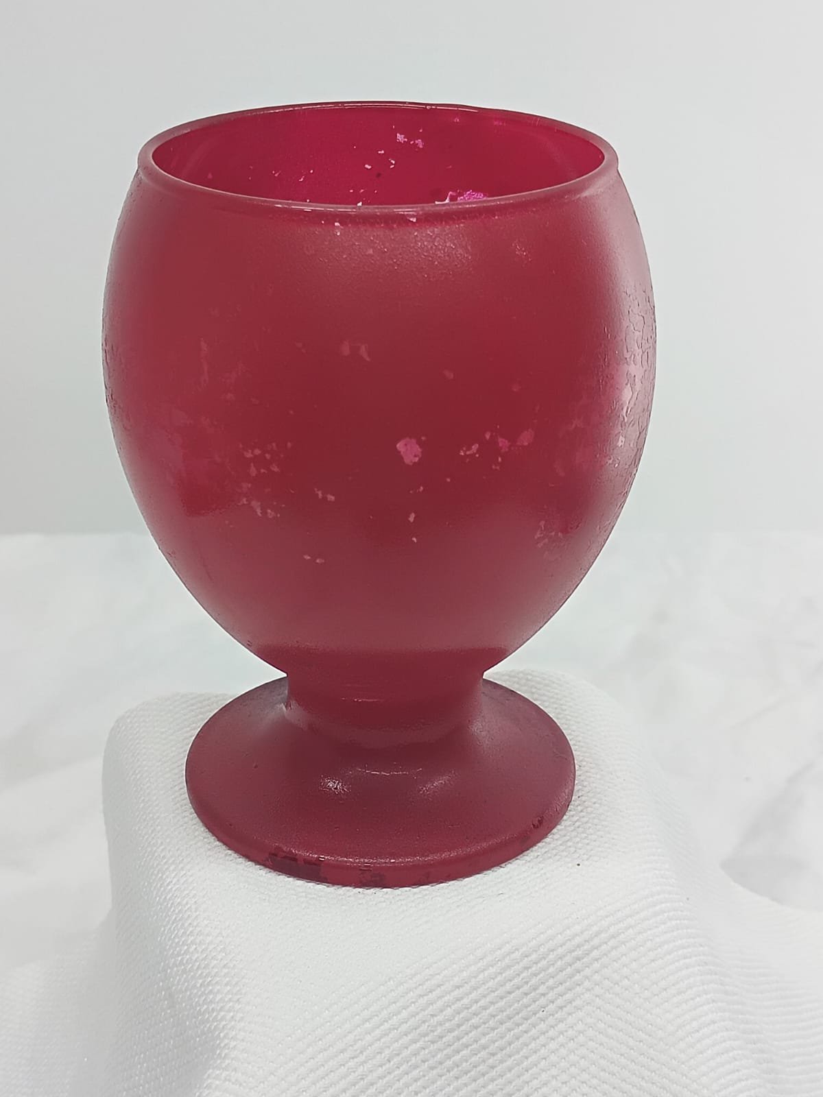 Tealight Kırmızı Mumluk 11*7cm