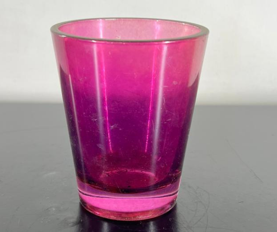 Tealight Fuşya Mumluk