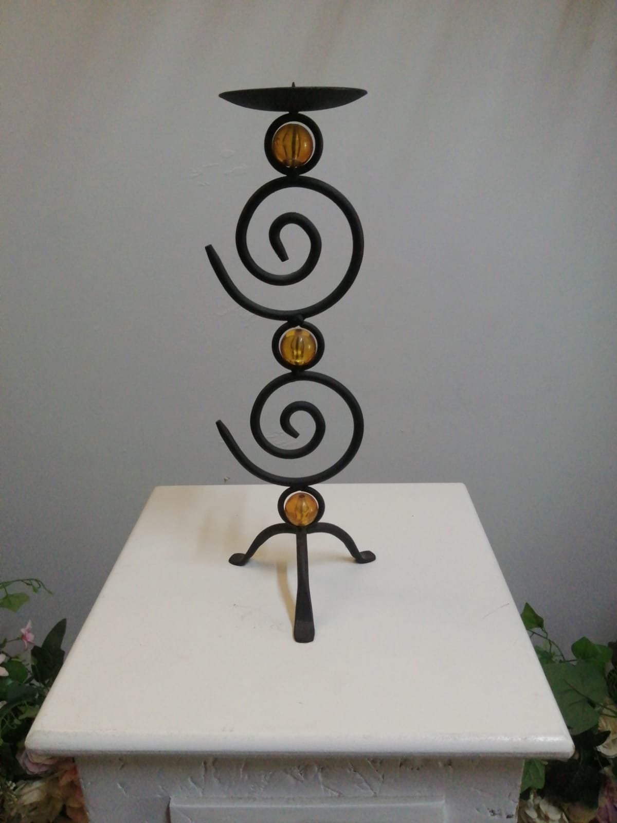 Blok Ferforje Mumluk 34cm*10cm