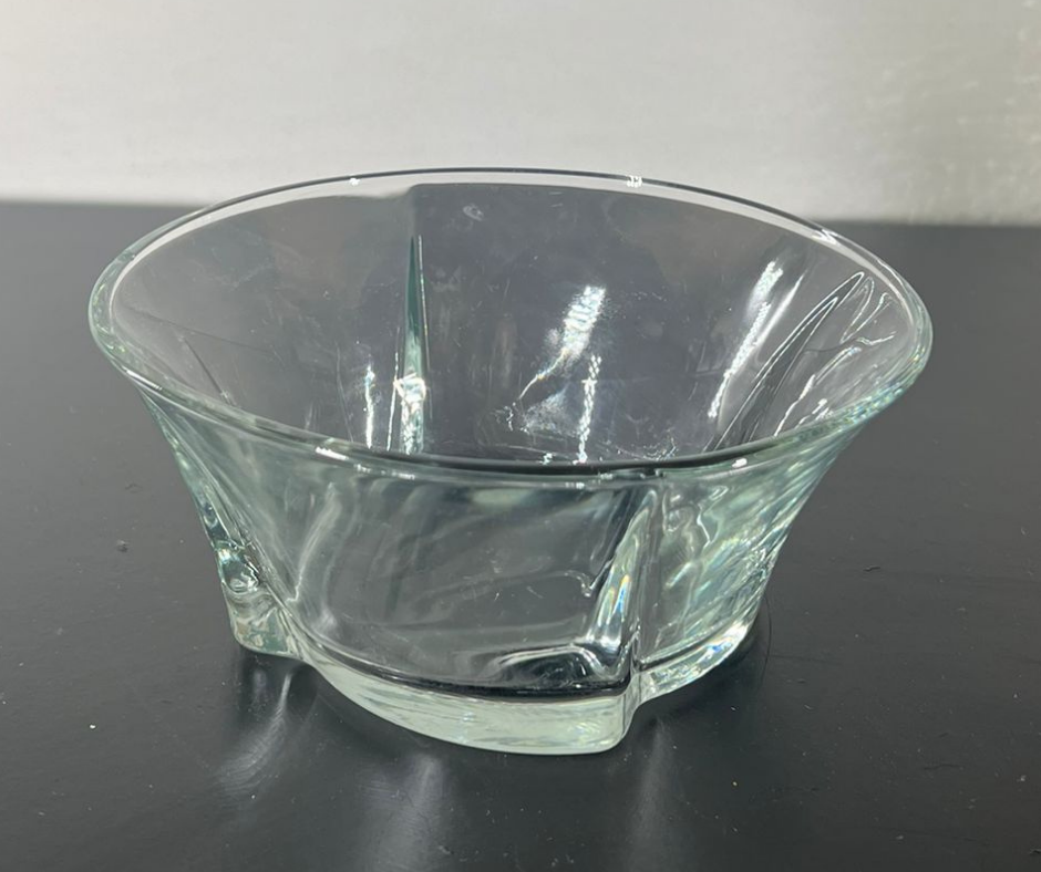 Şeffaf Cam Kase 8cm*17cm