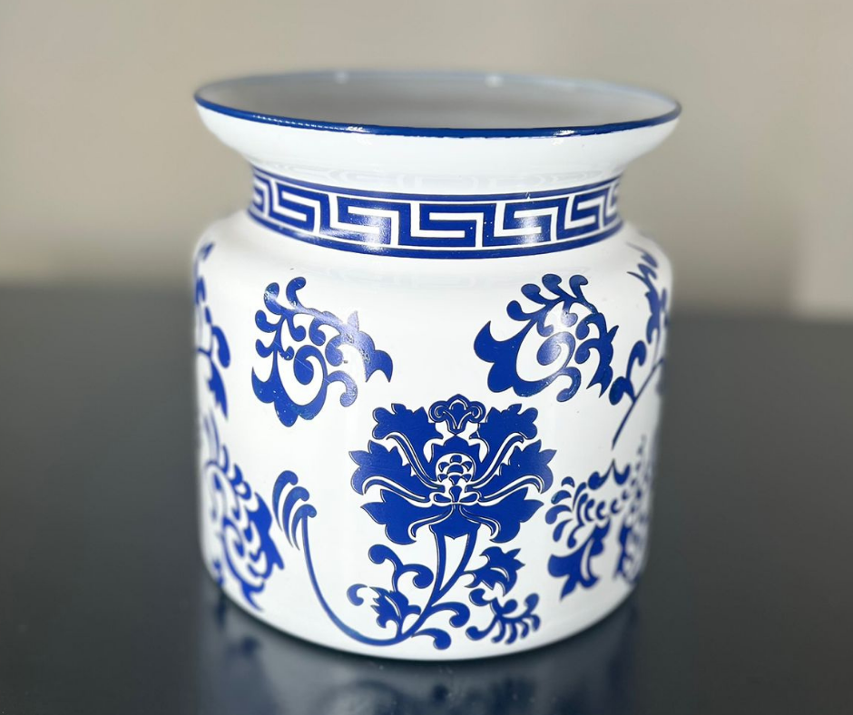 Blue Blank Kulpsuz Vazo