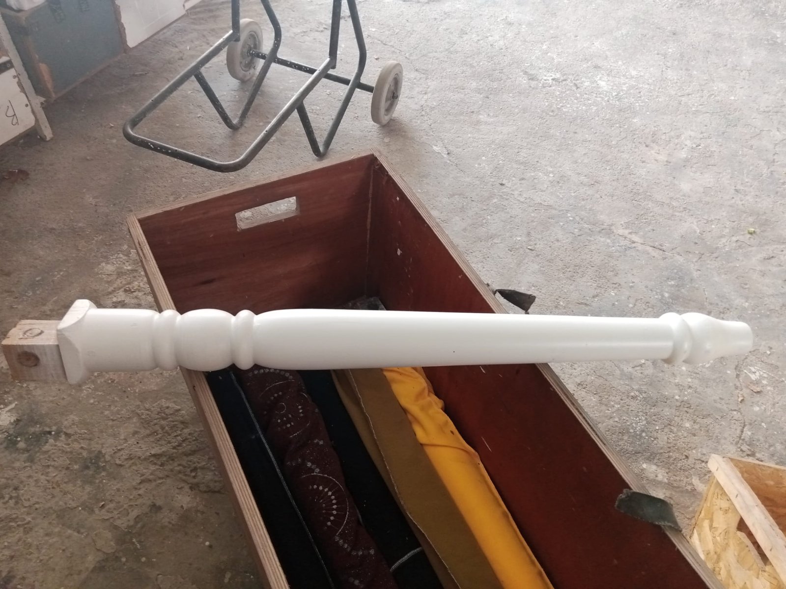 Torna Ayak Beyaz 105cm