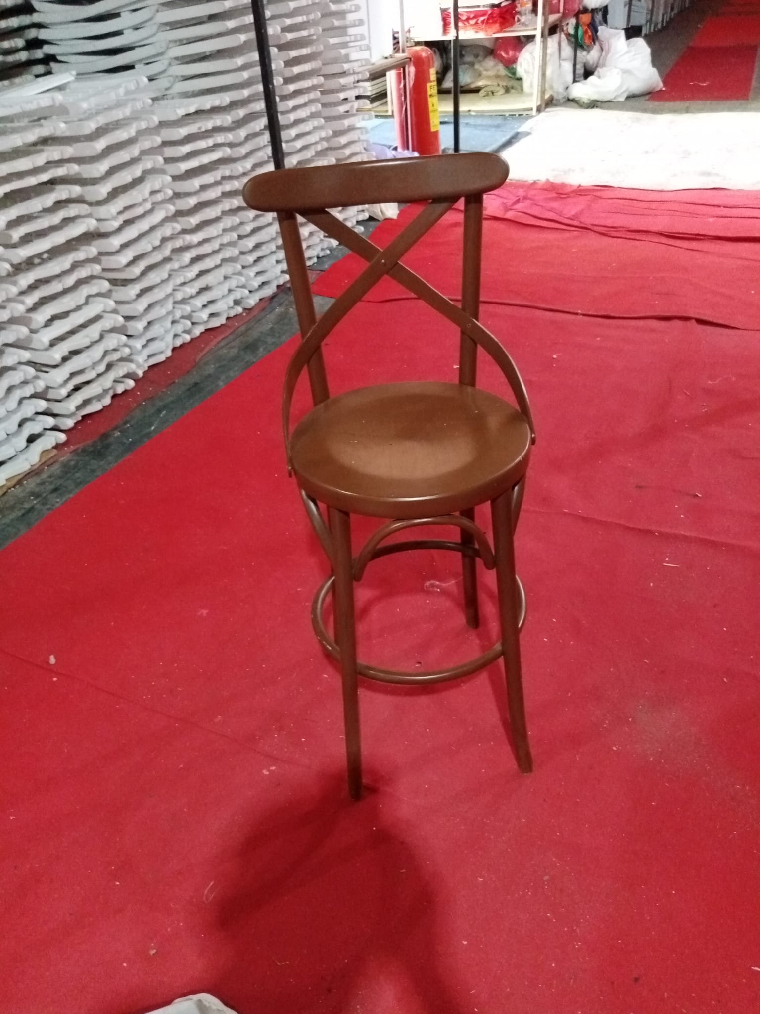 Bar Sandalyesi Ahşap Koyu  Markiz