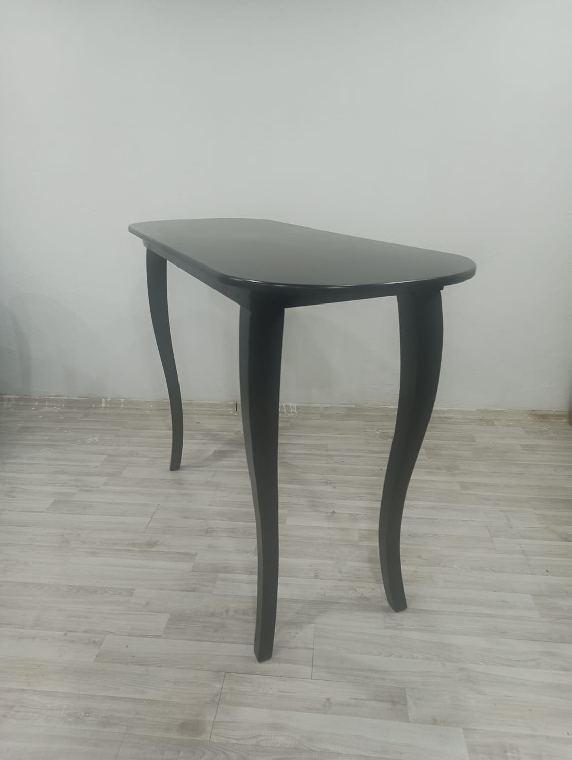 Elips Bar Masa Siyah 55cm*160cm