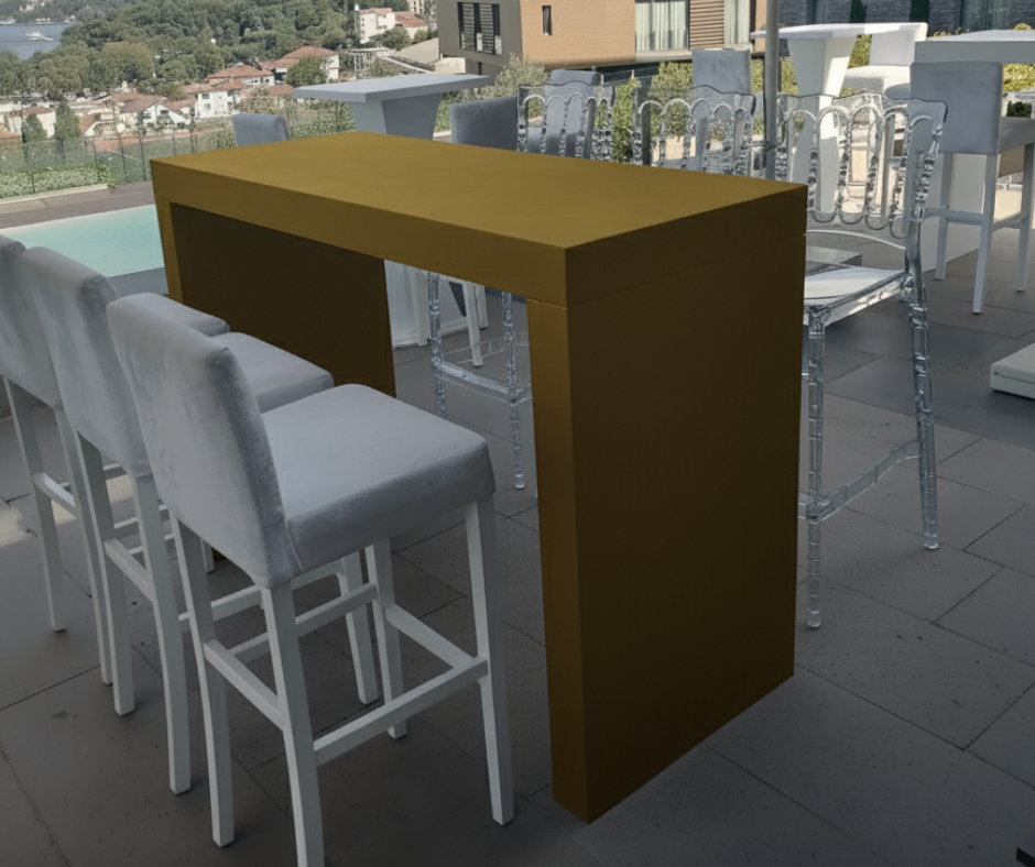 U Bar Masa Özel Renkli - 3