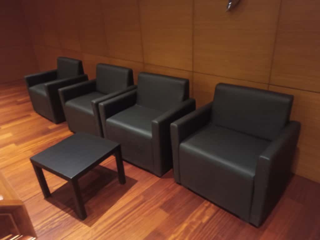 YENİ TİP TEKLİ PROTOKOL SİYAH DAVOS KOLTUK - 2