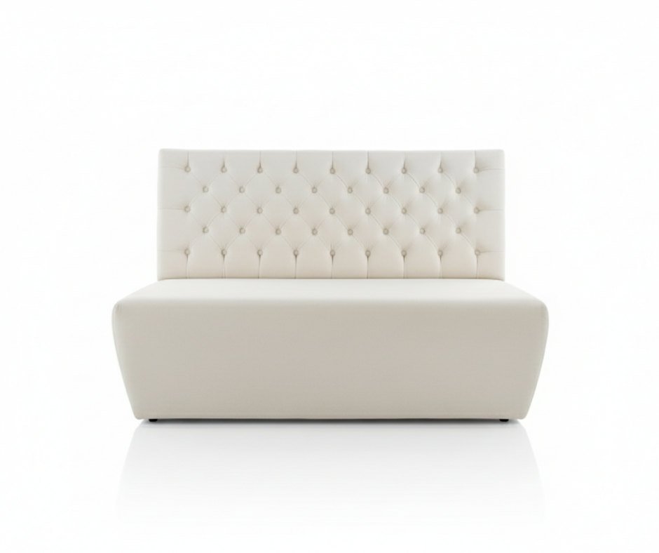 Kapitone Krem 2li Koltuk