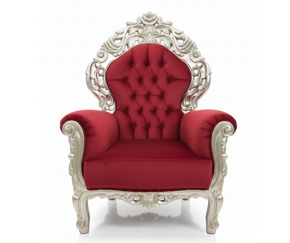 Kırmızı Varaklı Koltuk