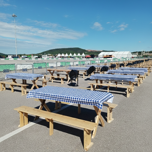 Piknik Masa Örtüsü - mavi