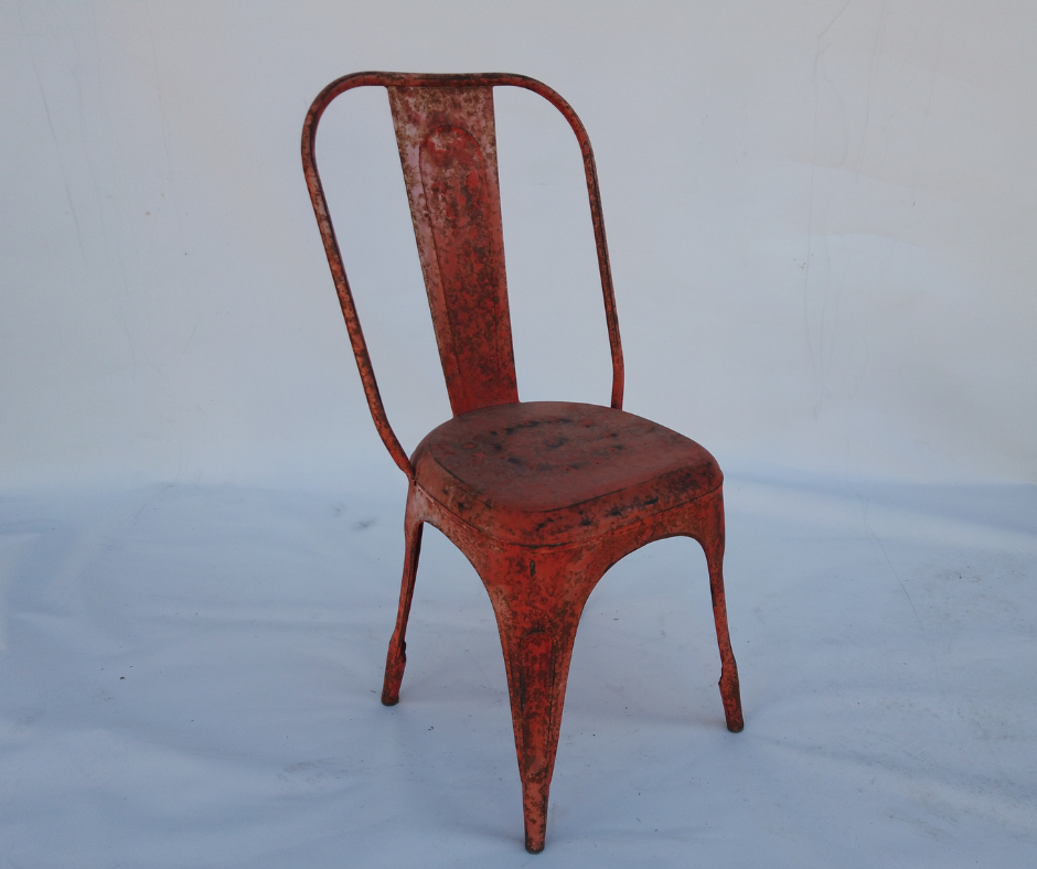 Fuar Sandalye - Sasilla Turuncu Metal